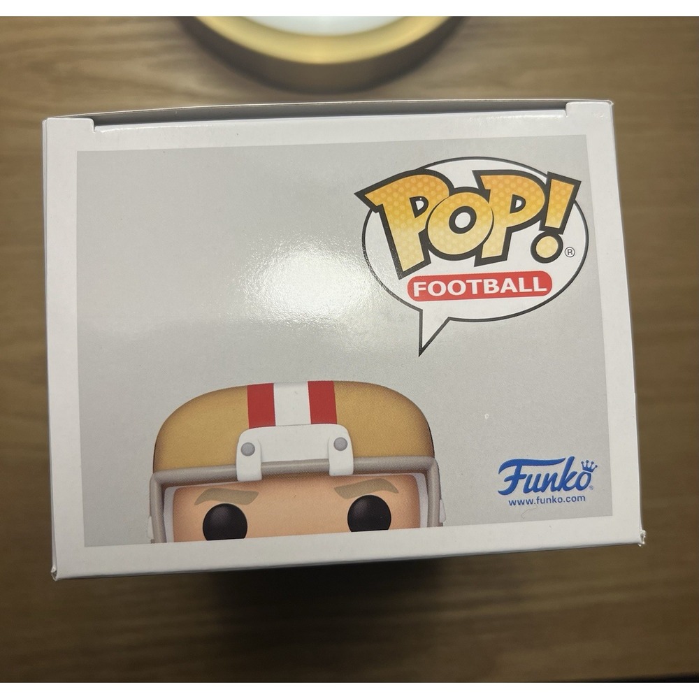 Joe Montana Signed Funko Pop #216 49ers NFL Legends Fanatics COA Mint w/ Case - Picture 7 of 8